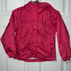 Columbia girls size 7/8 rain jacket